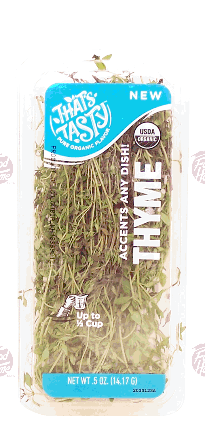 That's Tasty Accents any Dish! thyme Full-Size Picture